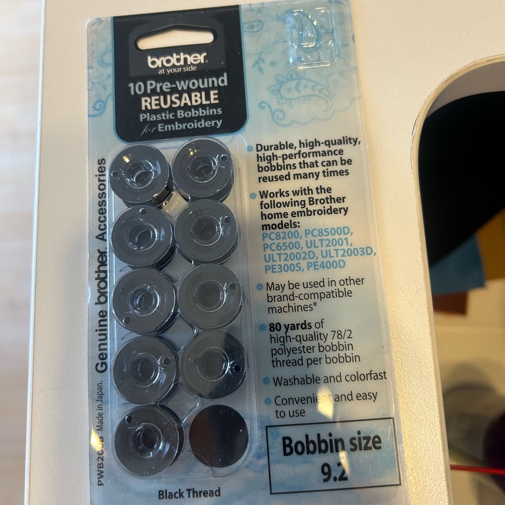 Brother pre-wound bobbins